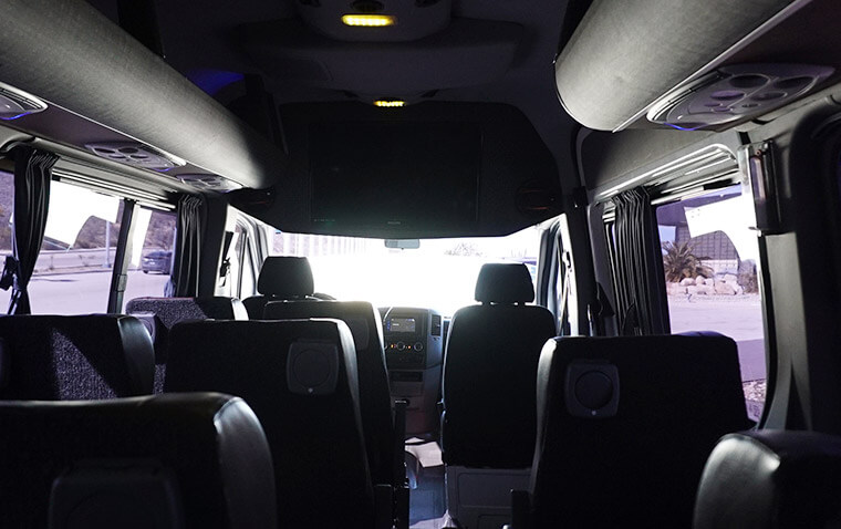 Van seats transportation services | Cabo Concierge