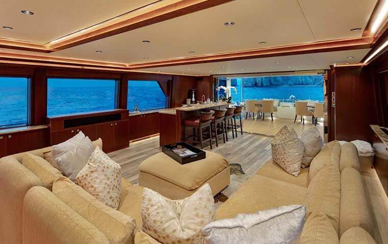 Yachts Northern Dream commom area 130ft